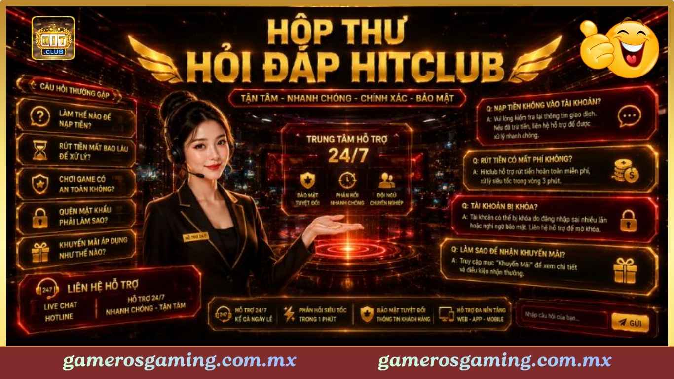Các phương thức liên hệ Hitclub phổ biến